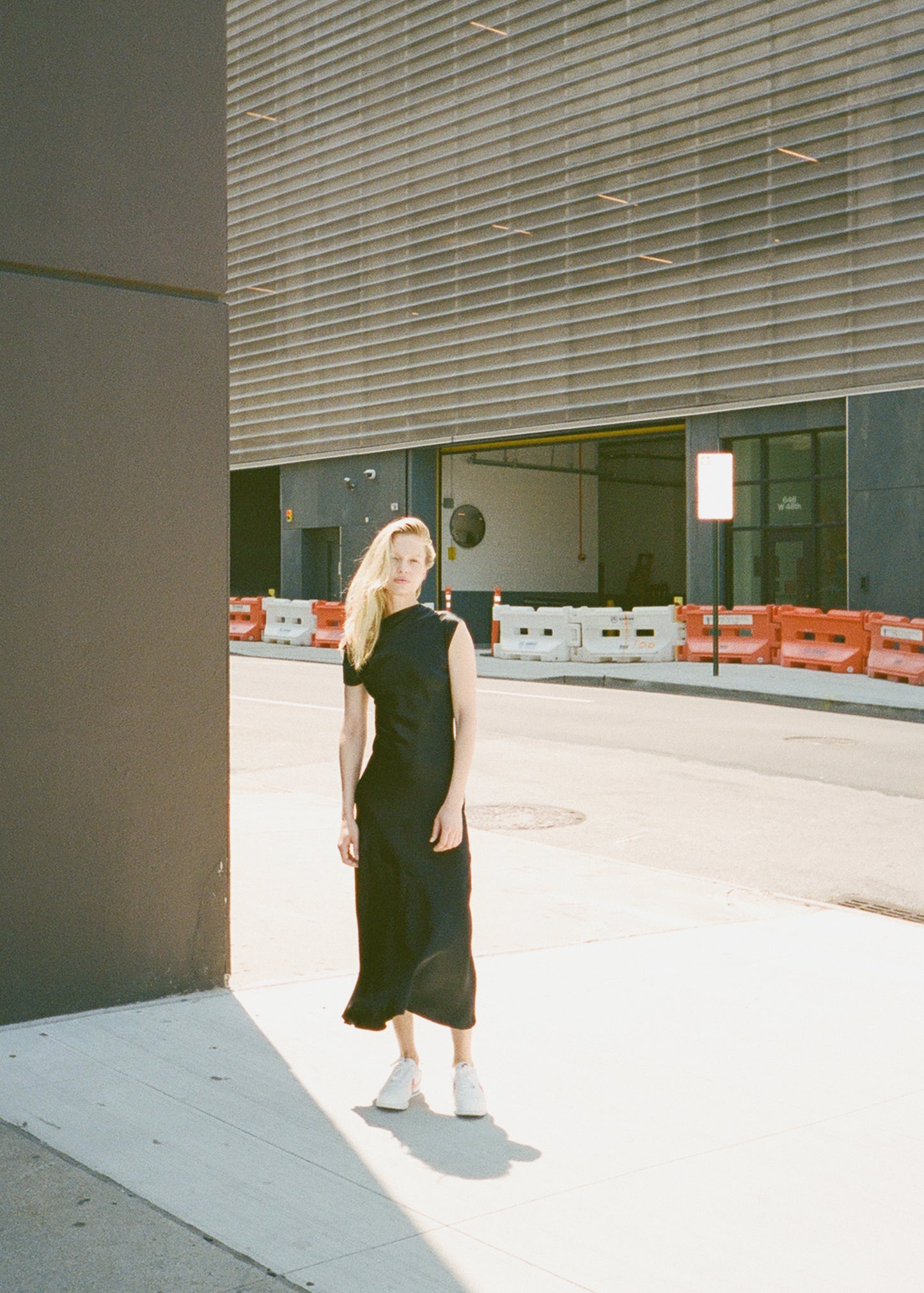 Bourgeois Dress in Silk Satin