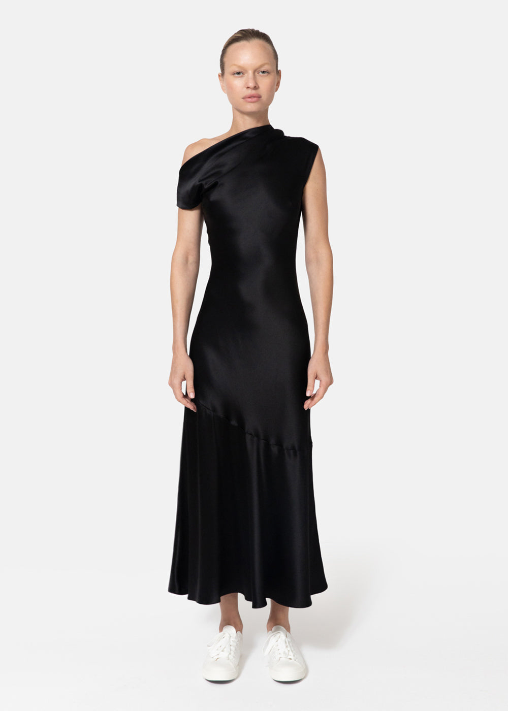 Bourgeois Dress in Silk Satin