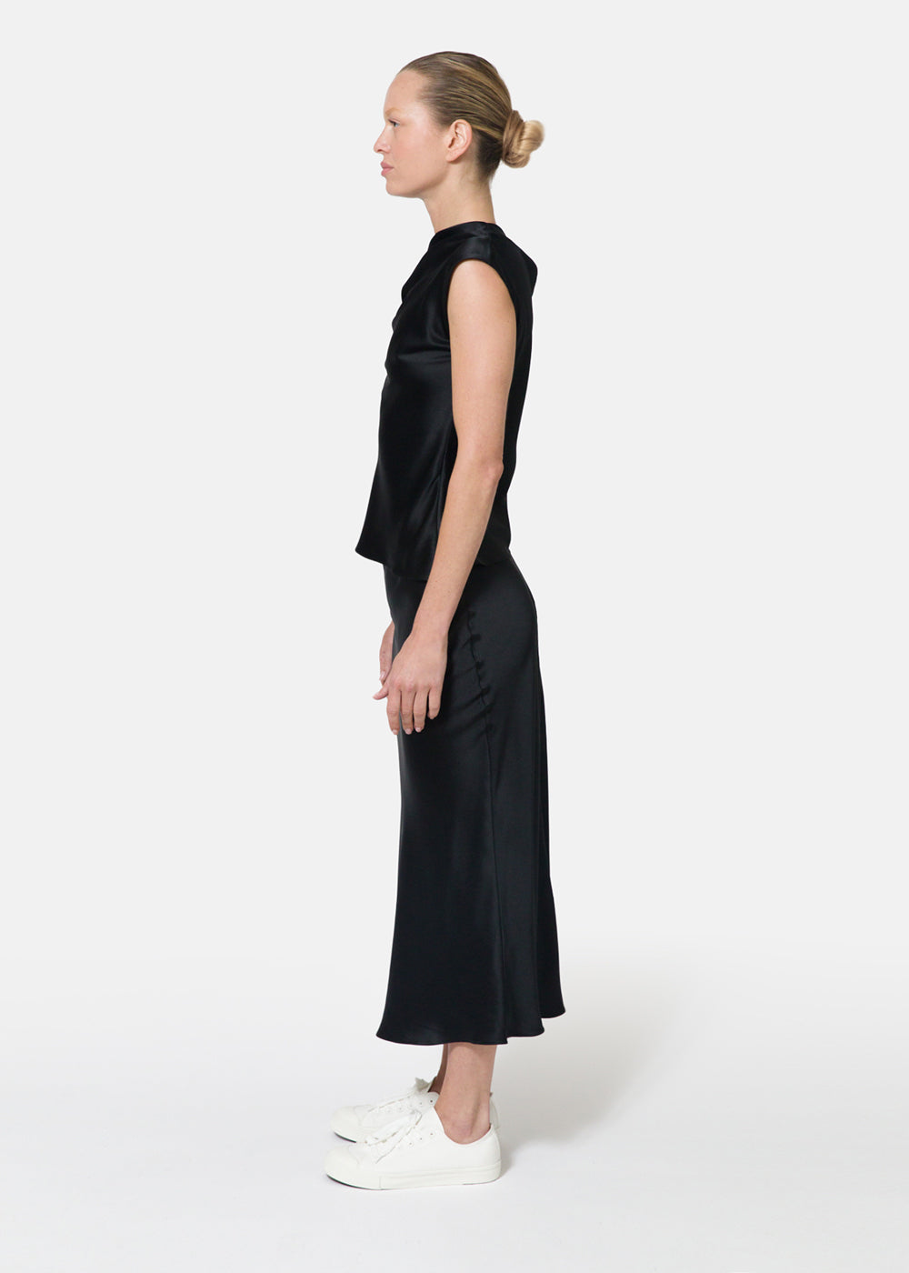 Capet Top in Silk Charmeuse