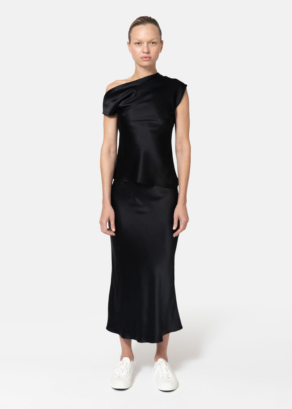 Capet Top in Silk Charmeuse