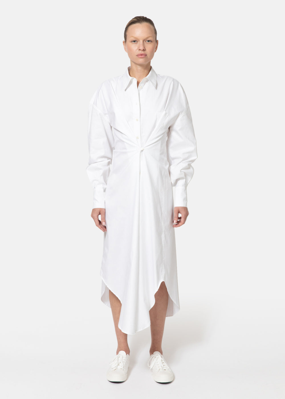 Hepsworth Shirt Dress in Cotton Oxford