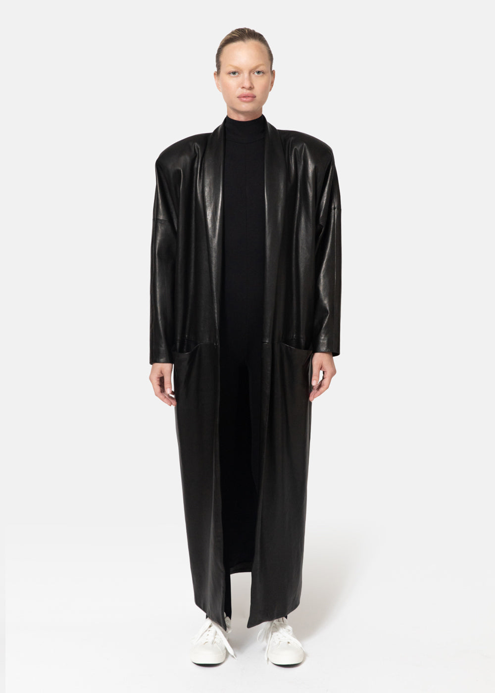 Kruger Maxi Coat in Lightweight Lambskin