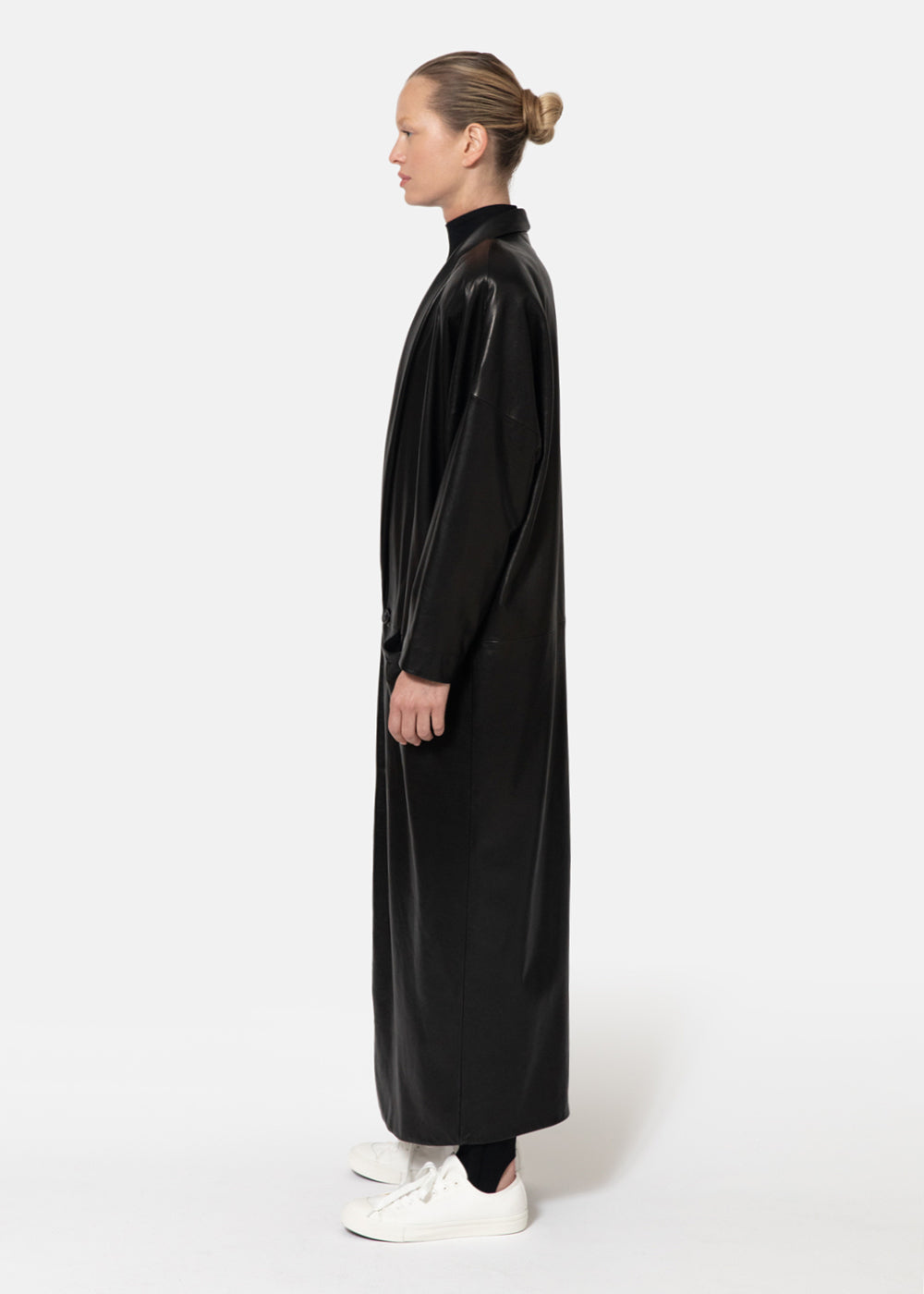 Kruger Maxi Coat in Lightweight Lambskin
