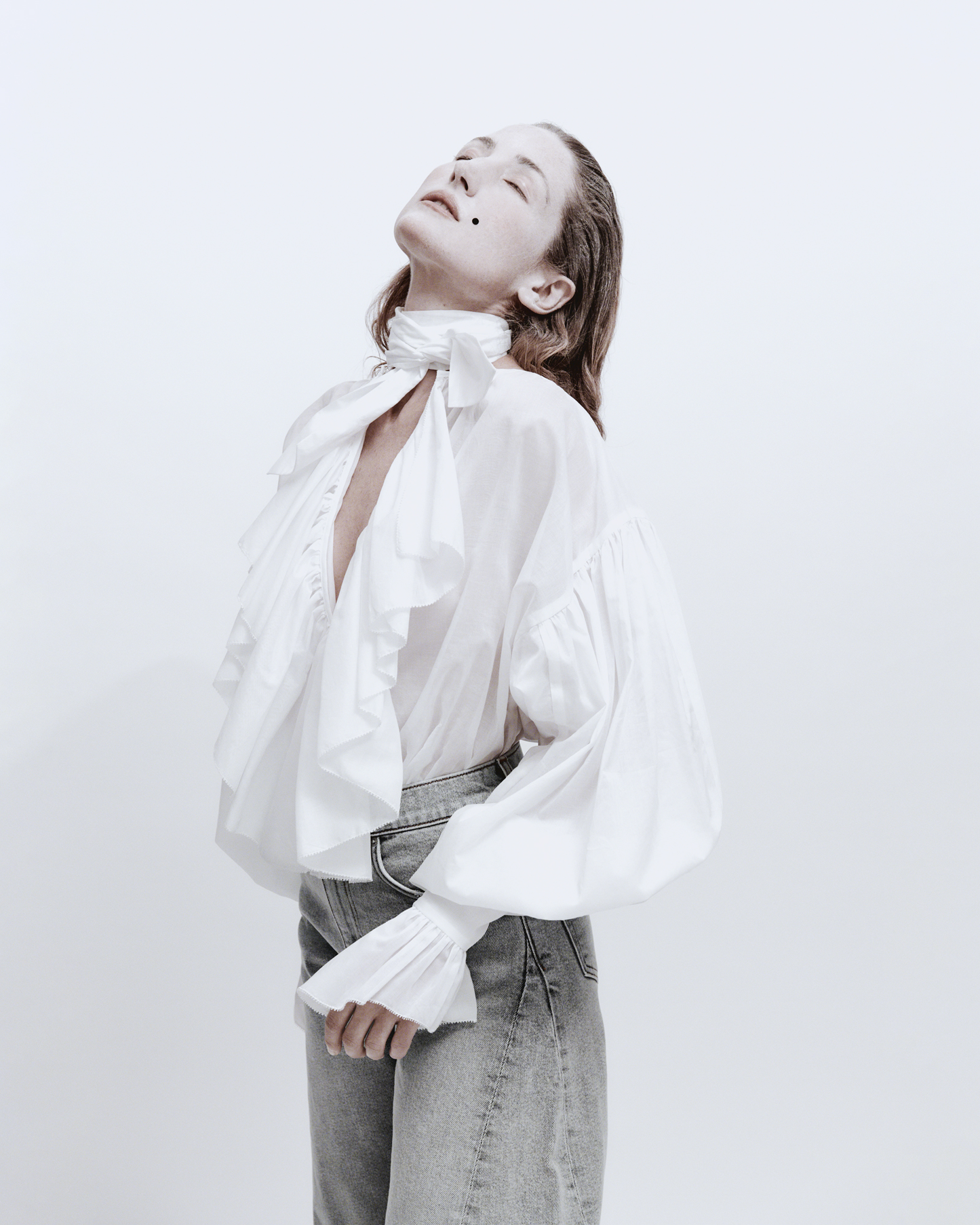 Giacomo Chemise in Cotton Voile