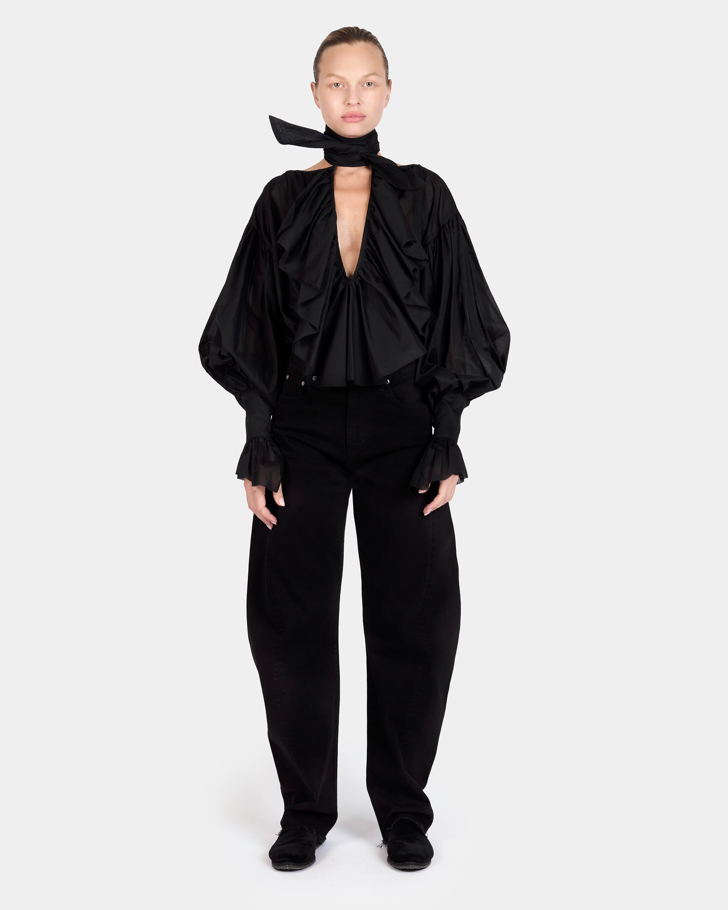 Giacomo Chemise in Cotton Voile