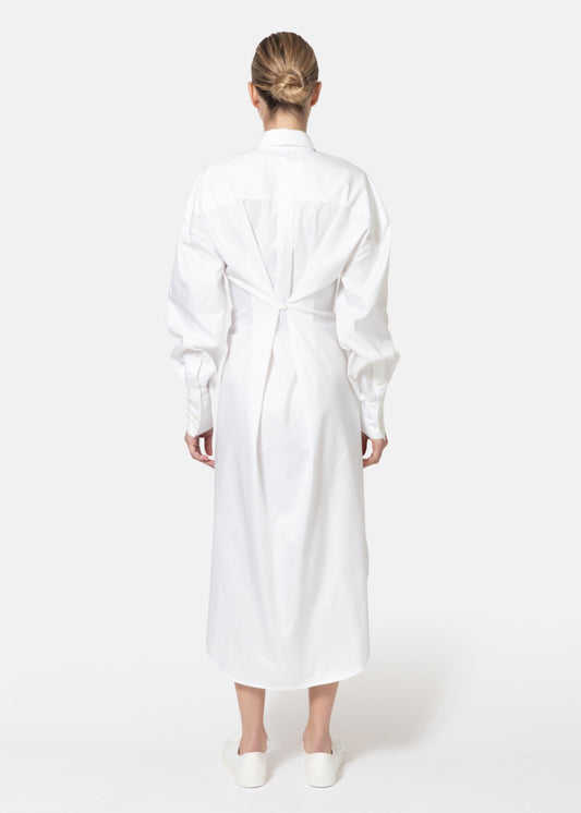 Hepsworth Shirt Dress in Cotton Oxford