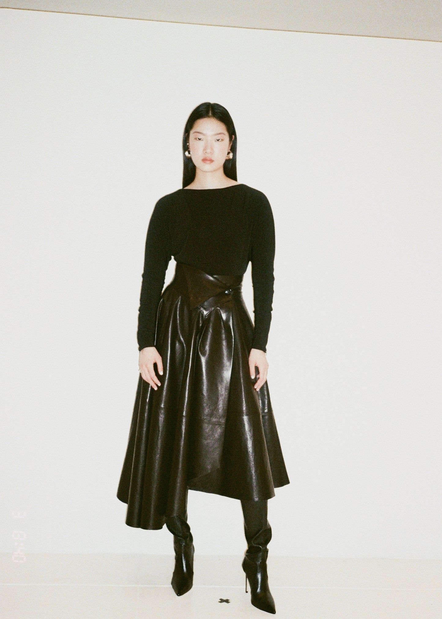 Kimila Leather Skirt