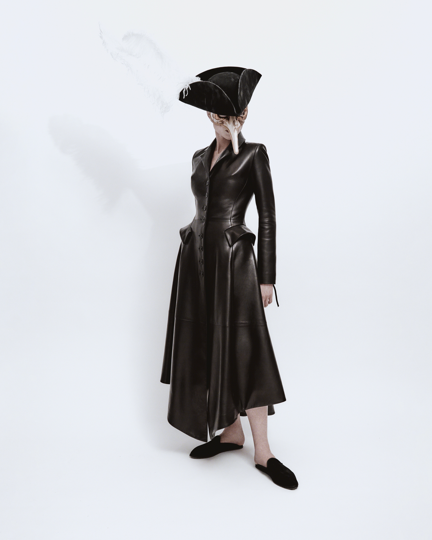 Rossetto Coat in Lambskin