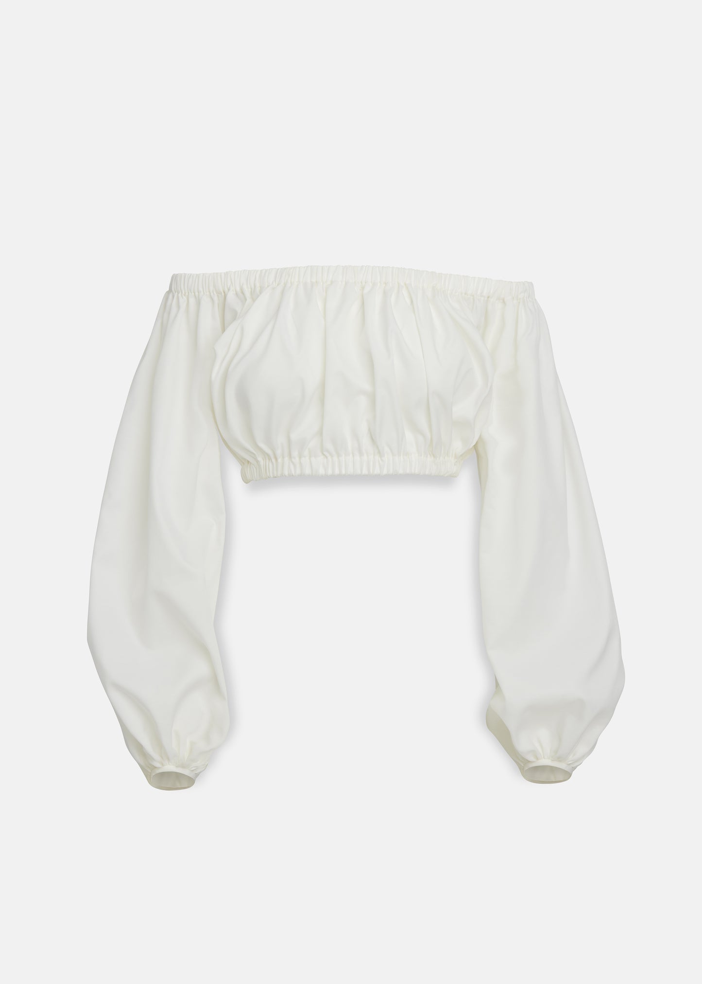 Oro Crop Top Off White