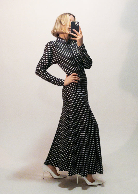 Edition 01 Polka Dot Shirt Dress