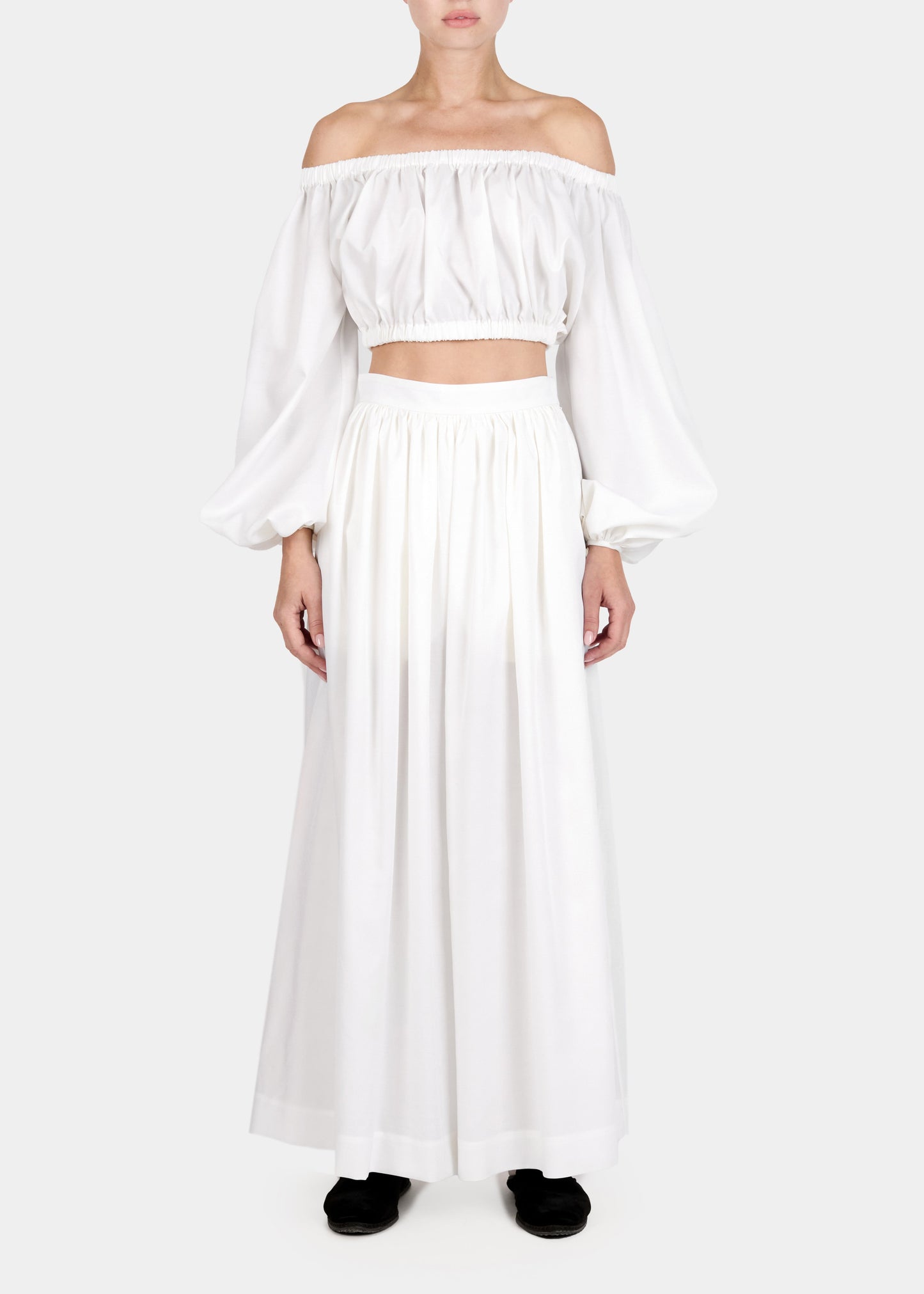 Renzo Skirt Pants Off White