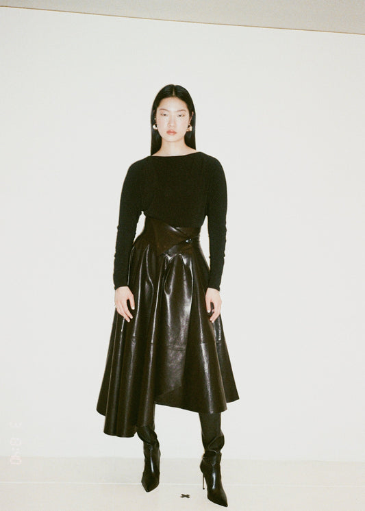 Kimila Leather Skirt
