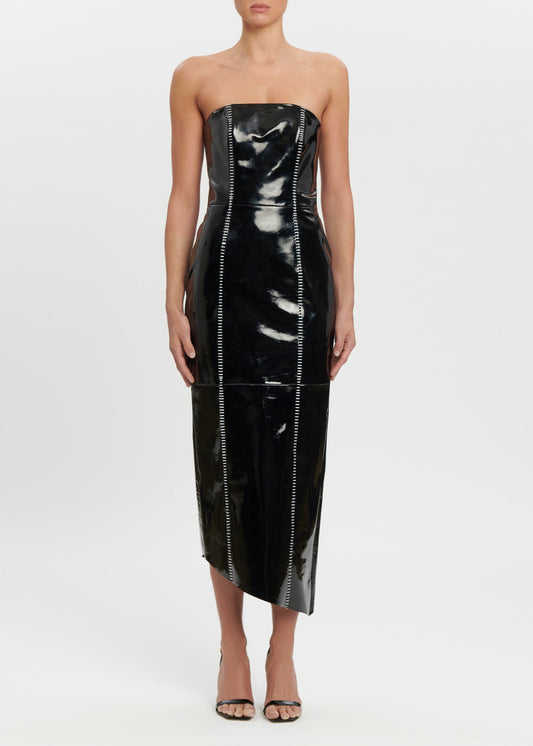 Sioux Patent Leather Dress