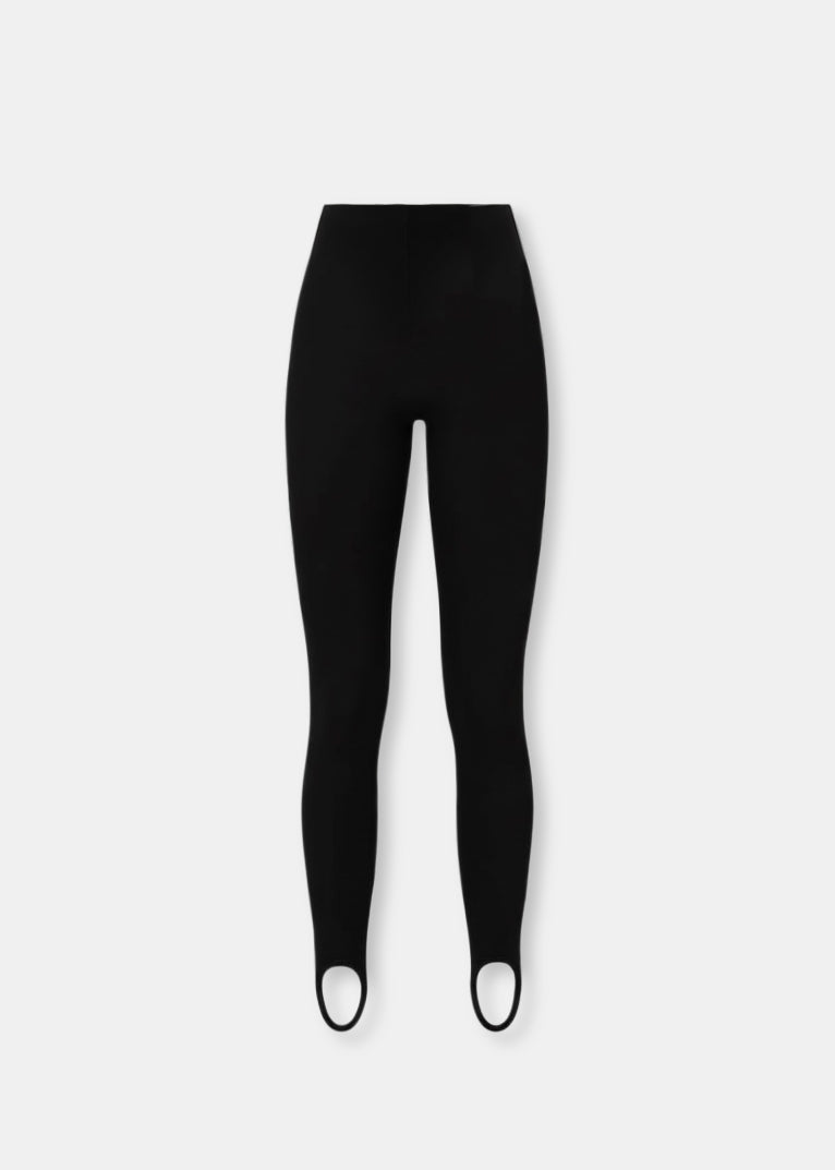 Henie Stirrup Leggings in Stretch Double Knit