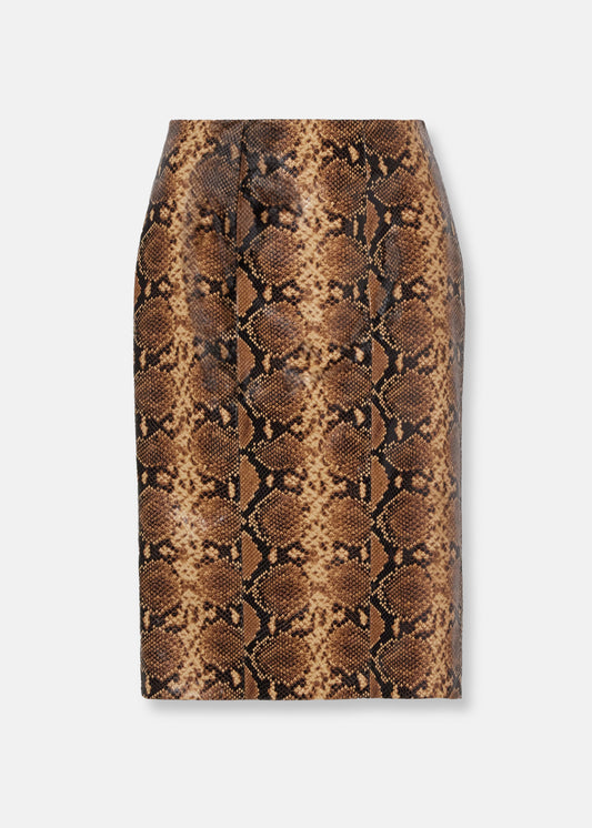Yvette Leather Skirt