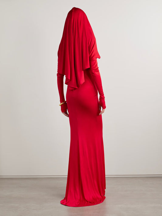 Dominique Gown and Hooded Shrug Private Sale