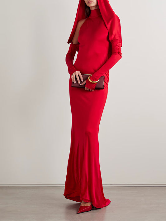 Dominique Gown and Hooded Shrug Private Sale